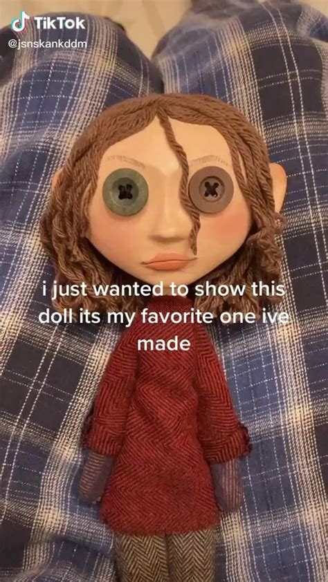 Pin by 💌 on relationship [Video] | Coraline doll, Diy clay crafts, Clay ...