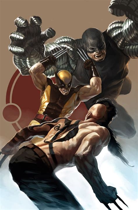 Wolverine vs. Daken & Cyber - Marko Djurdjevic | Marvel cómics, Cómics y Cómic