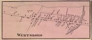 Wurtsborough, New York 1875 - Old Town Map Reprint - Sullivan Co. Atlas - OLD MAPS