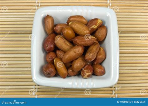 Redskin peanuts stock image. Image of protein, healthy - 10608645