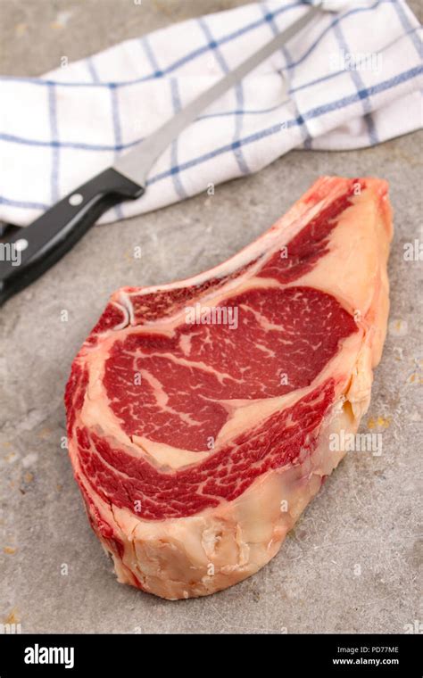 aged beef steak cut Stock Photo - Alamy