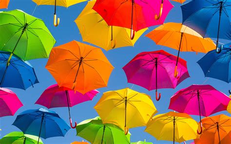 Colorful Umbrellas 4k Wallpapers - Wallpaper Cave