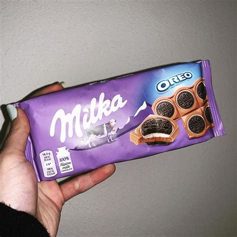 Milka Oreo i love chocolate And i love Oreos. So this combination is amazing #milka #oreo # ...