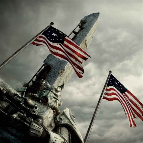 Fallout | Fallout 3 | American flag wallpaper, Vintage american flag, Art prints