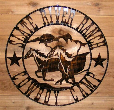 Cowboy camp | Custom metal art, Metal art, Custom metal