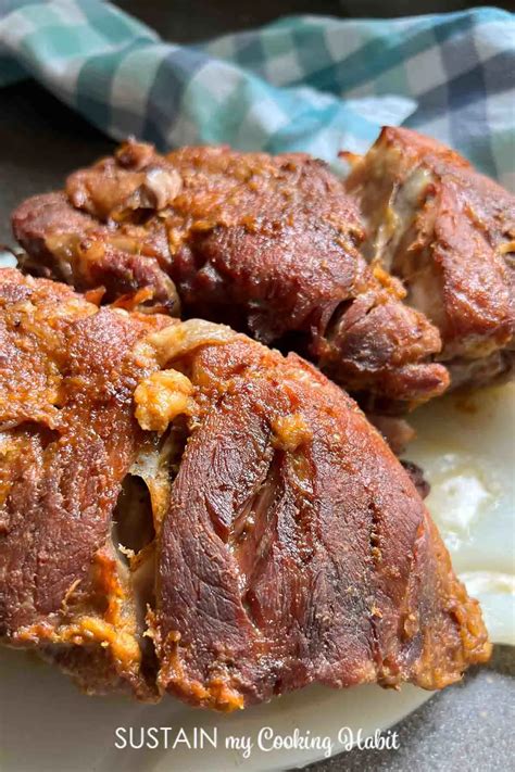 Delicious Tender Pork Shoulder Ribs Recipe - Sustain My Cooking Habit