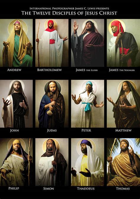 The Twelve Disciples of Jesus Christ Art Print by Icons Of The Bible