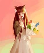 Anime Paint :: anime :: fandoms :: anime art :: Horo :: Spice and Wolf :: Inumimi :: animal ears ...