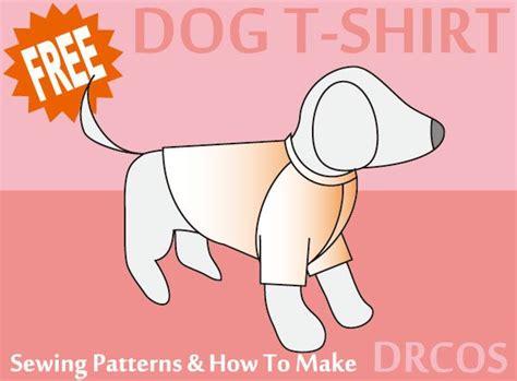 Dog T-shirt Sewing Patterns | DRCOS Patterns & How To Make | Dog shirt ...