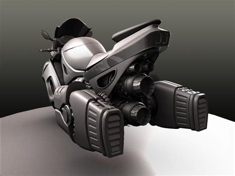 WIP Sci-FI Motorbike — polycount