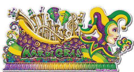 Mardi Gras Float GIF - MardiGras Float Glitter - Discover & Share GIFs