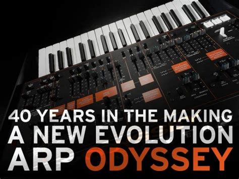 Korg ARP Odyssey Coming Jan 22, 2015 – Synthtopia