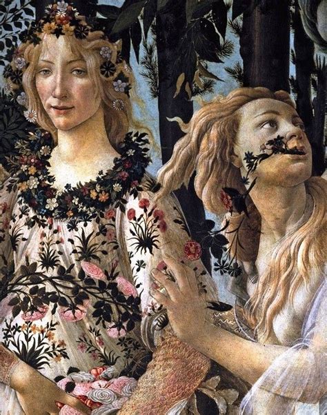 La-Primavera-Botticelli-Uffizi-Florence (5) | Italienische renaissance, Kunstgeschichte ...