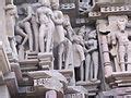 File:Khajuraho India, Javari Temple, Outer Wall Sculptures 03.JPG - Wikimedia Commons
