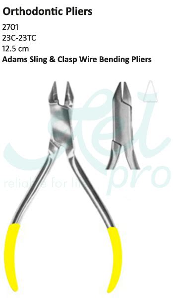 Adams Sling Clasp & Wire Bending Pliers TC Fig 1 - Relpro