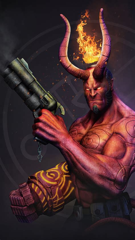 750x1334 Hellboy Gun 2020 iPhone 6, iPhone 6S, iPhone 7 ,HD 4k Wallpapers,Images,Backgrounds ...