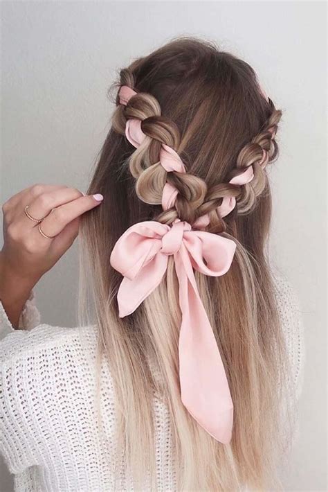 Pink Ribbon Braided Hairstyle Pictures, Photos, and Images for Facebook ...