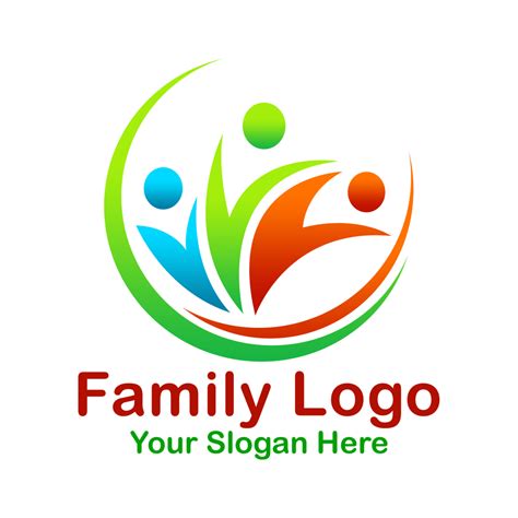 Free Family Logo Vector – GraphicsFamily