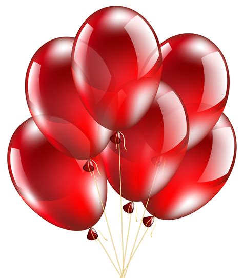 Balloon Birthday Red Balloons Transparent Background Png Clipart | My XXX Hot Girl