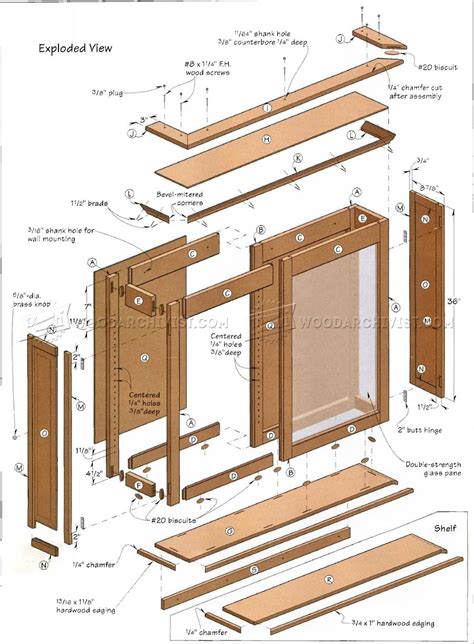 Display Case Plans • WoodArchivist