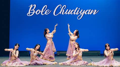 Bole Chudiyan Bollywood Dance Jiya Dance Students Performance Hong Kong Indian Dance - YouTube