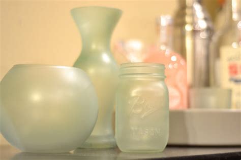 Krylon Sea Glass Vases – Craft Box Girls