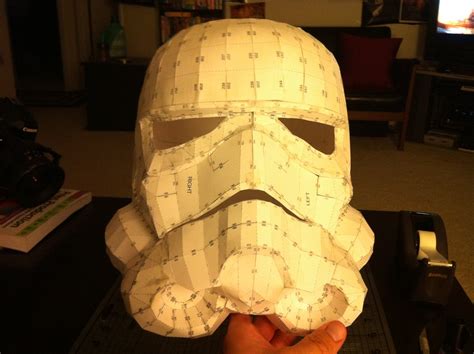 Pepakura Star Wars Helmet : Papercraft Pdo File Template For Star Wars Clone Trooper Phase 1 ...