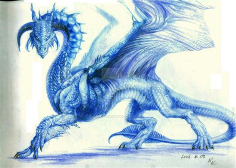 Sapphire Dragon - Reference by BrassDragon on DeviantArt