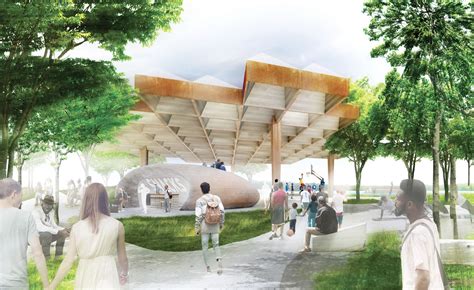 Studio Gang unveils vibrant redesign of Memphis waterfront Tom Lee Park | The Strength of ...