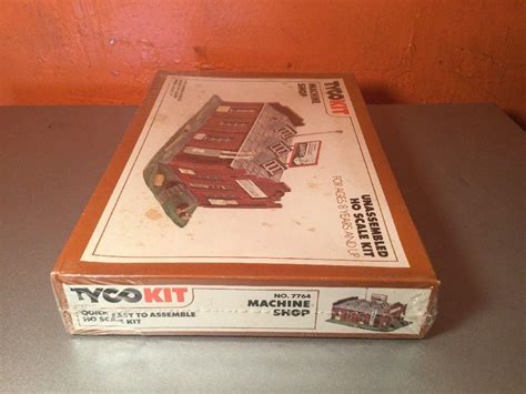 Tyco Kit HO Scale Machine Shop Train Model Building New Sealed ...