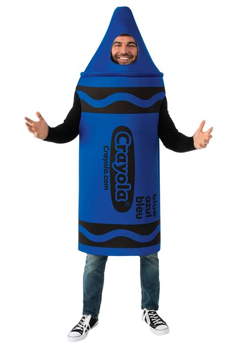 Adult Crayola Blue Crayon Costume