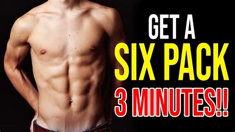 How To Get A Six Pack in 3 Minutes For a Kid a 10 year old at home - YouTube