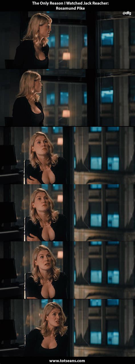 The only reason I watched Jack Reacher: Rosamund Pike [Screencaps] : r ...