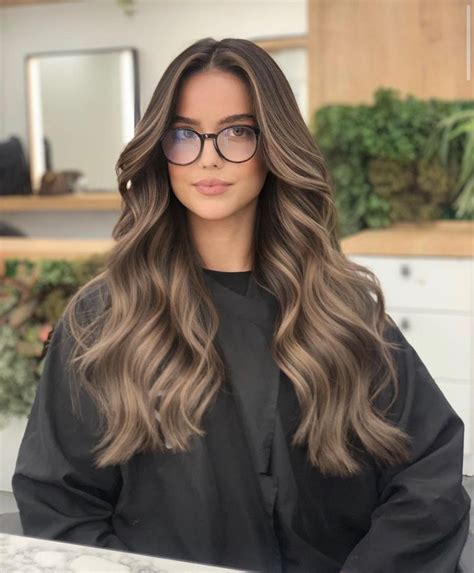 Stunning Mushroom Brown Balayage for Fall