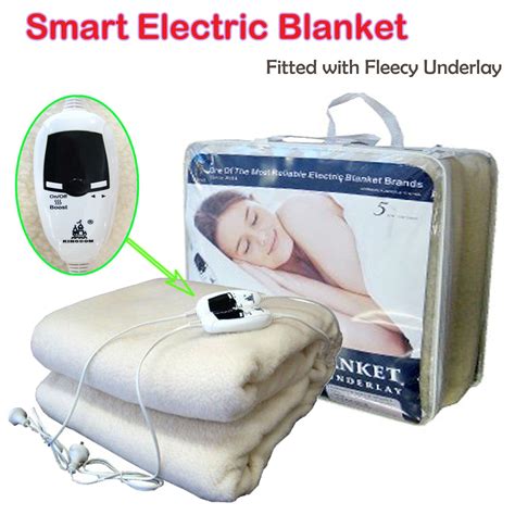 Smart Electric Blanket with Fleecy Underlay by Ramesses | Electric blankets, Blanket, Electricity