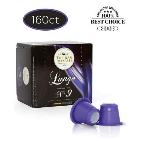 Nespresso Compatible Capsules Premium Espresso Gourmet Lungo Coffee Pods for Original Machine ...