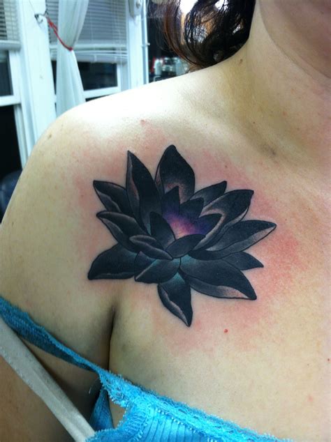 Black Lotus tattoo. | Black lotus tattoo, Black flowers tattoo, Lotus tattoo design