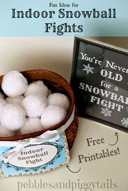 Indoor Snowball Fight Ideas | Making Life Blissful