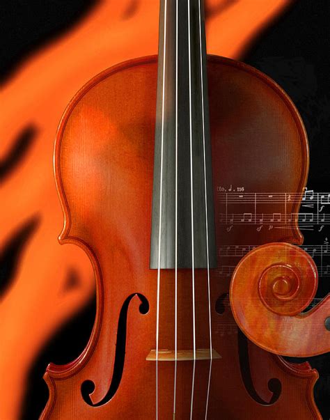 Violin Abstract Photograph by John Sahli - Fine Art America