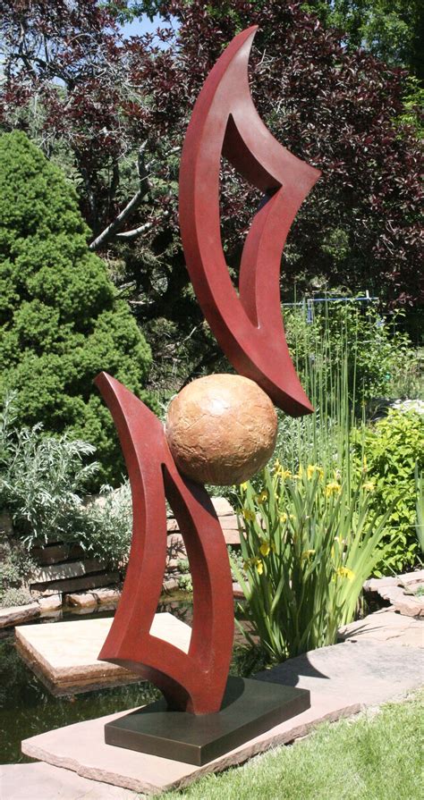 Pin by Marianne Fiddymont on In the garden | Bronze sculpture, Garden art, Modern garden