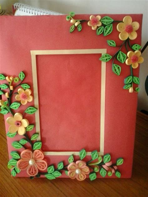 Quilling Photo Frame Projects Art Craft Ideas