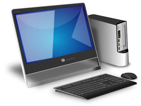 Computer desktop PC PNG transparent image download, size: 2400x1806px