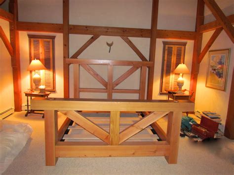 Custom Made Douglas Fir Timber Bed Frame