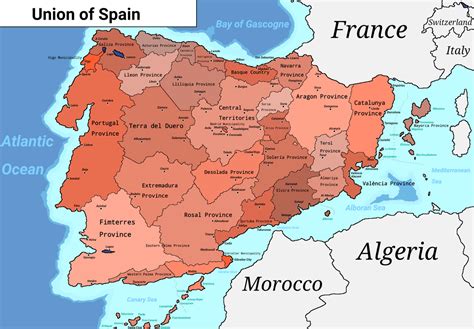 Political, language and religion map of the Iberian Subcontinent : r/imaginarymaps