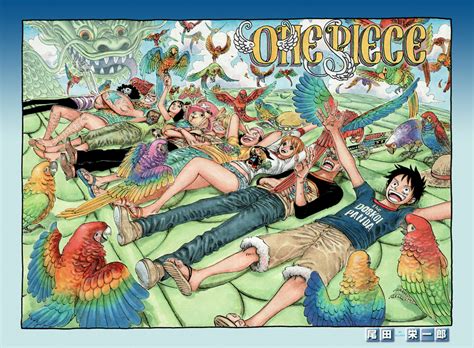 Color Spreads | One piece chapter, One piece luffy, One piece manga