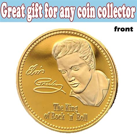 Copy Coins Euro 2016 Elvis Presley US Gold Coin Collectible Canada ...