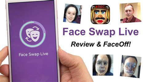 Face Swap Live App Review & FACE OFF! – Erica Griffin