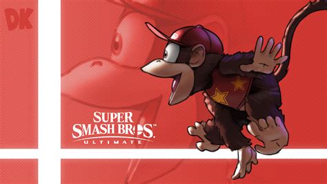 Download Diddy Kong Video Game Super Smash Bros. Ultimate HD Wallpaper