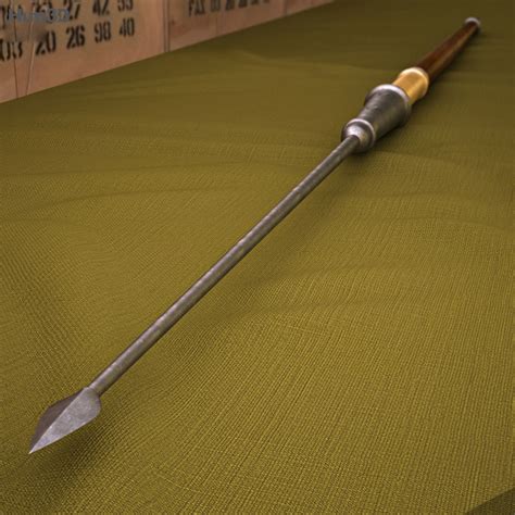 Pilum Modelo 3D - Descargar Bladed Weapon on 3DModels.org