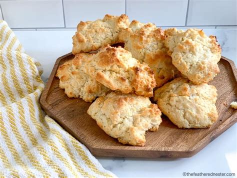 Bisquick Drop Biscuits (Tender and Fluffy!) - The Feathered Nester